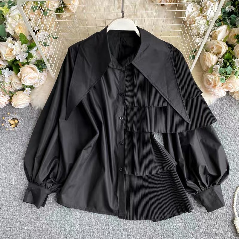 No shorts cut pleated style shirts SDZZ180 images